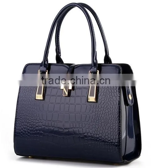 2015 new arrived, leather handbag , Luxury Trendy woman Handbag , durable handbag for office lady