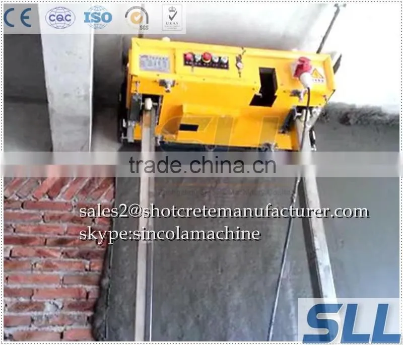Auto Platering Rendering machine / automatic wall plastering machine SRM