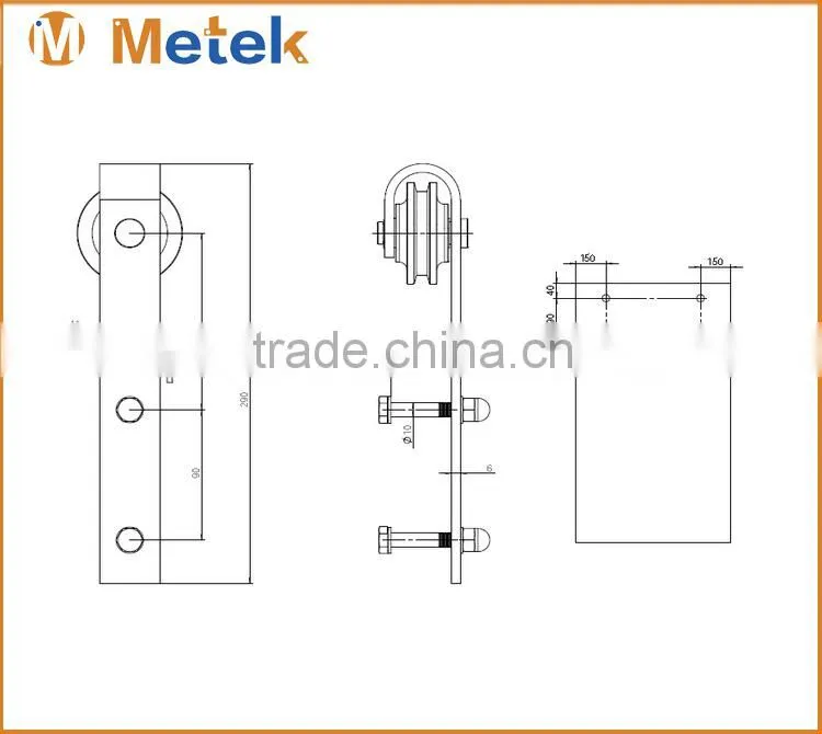 wrought iron part