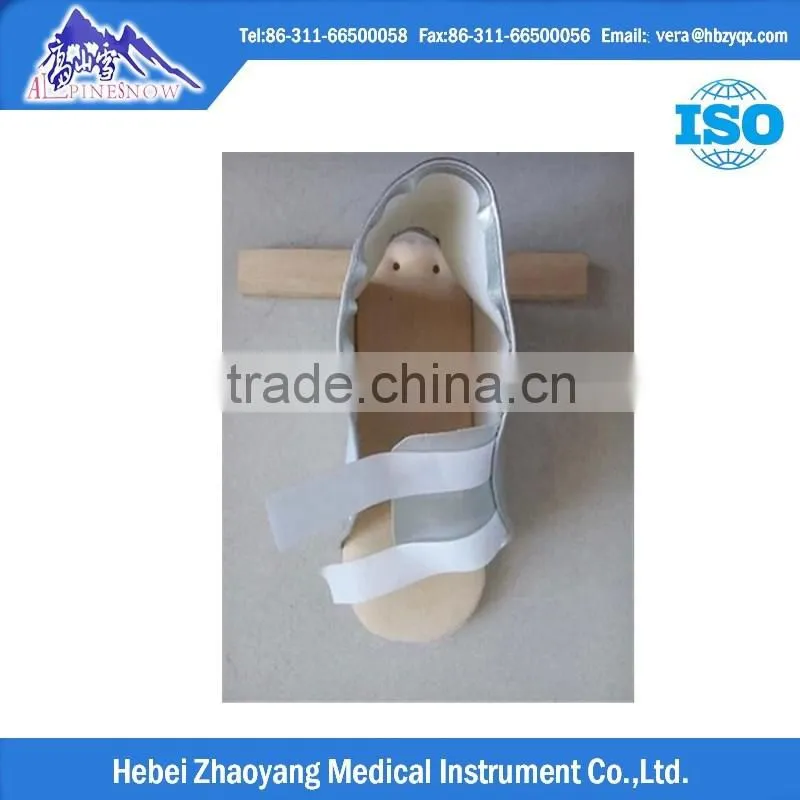 Black medical postoperative shoe foot orthosis
