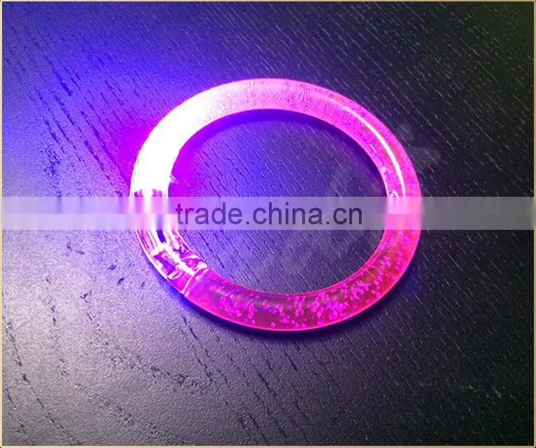 Party led acrylic blinking light bracelet