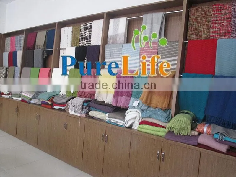 SZPLH Pink fashion wrinkle shawl