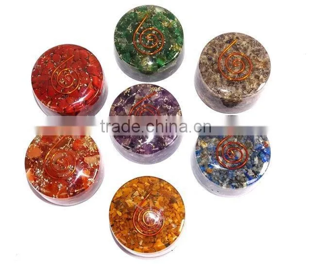 Supplier Of Chakra Sets : Chakra Orgone Energy Tower Buster Set