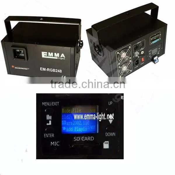 RGB Emitting Color and Laser Lights Type rgb 3w laser light