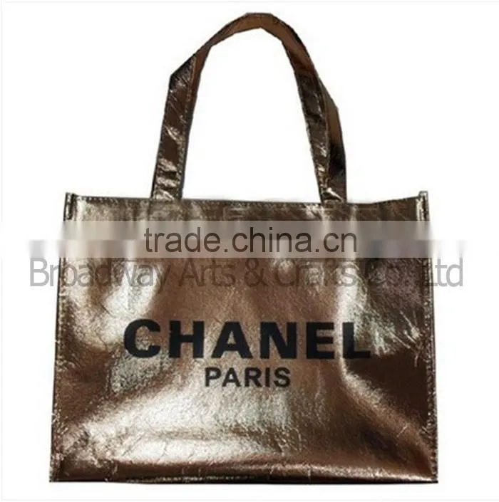 Cheap Printed foldable recyclable laminated PP non woven bag