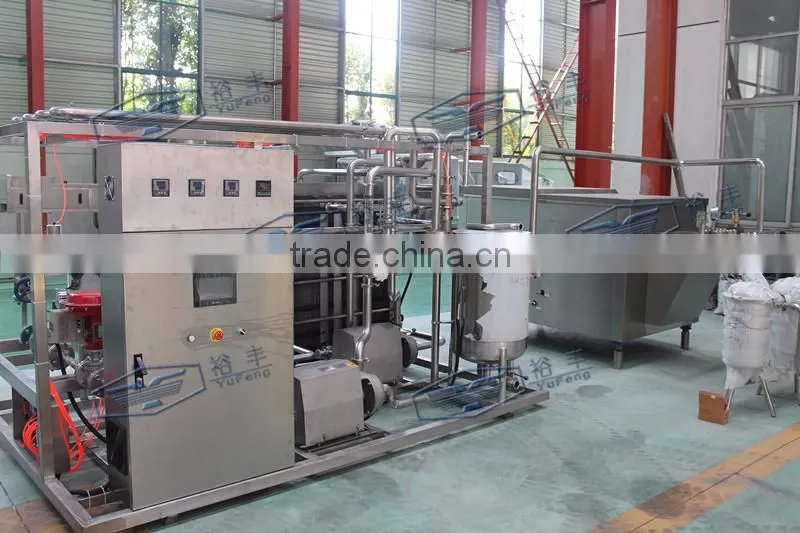 Juice/milk board UHT pasteurizer