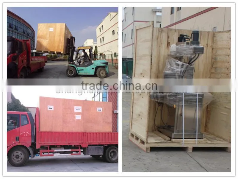 2016Shanghai TOPS automatic talcum powder filling machine