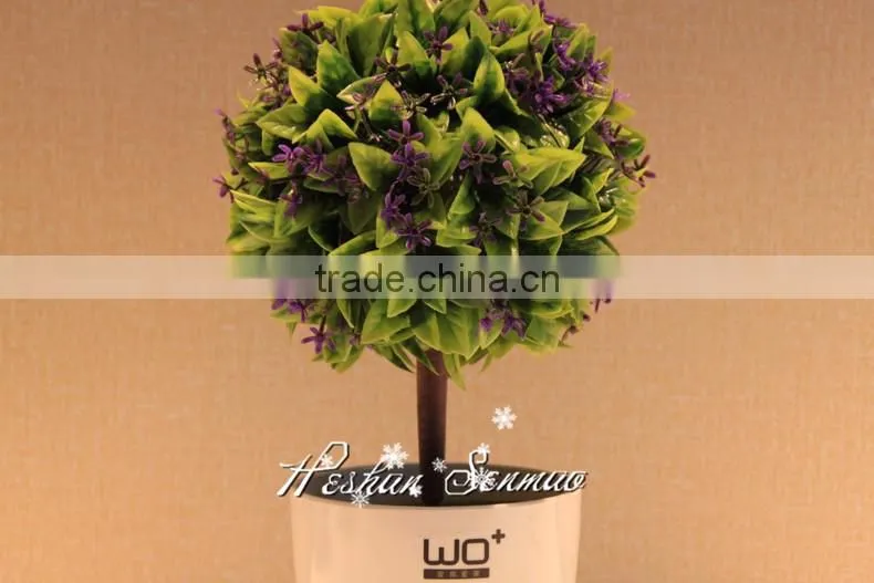 high simulation table centerpieces artificial potted mini bonsai tree