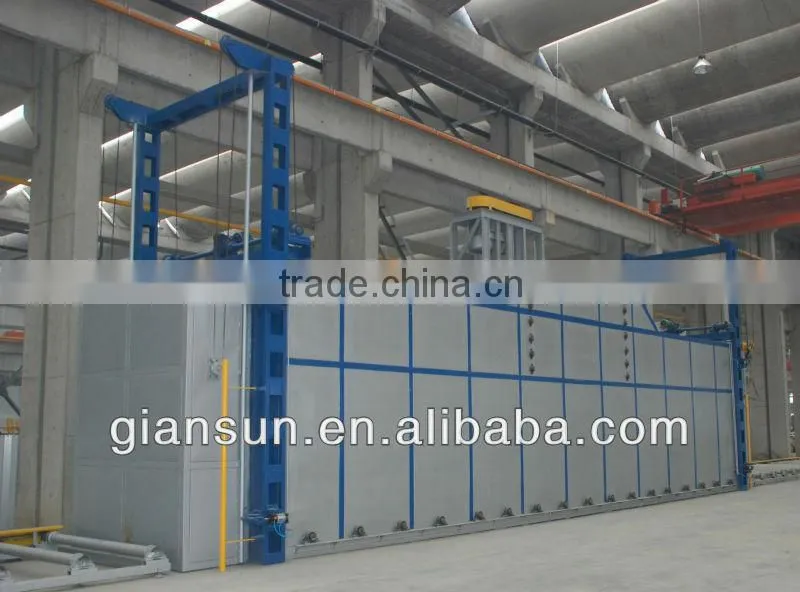 aluminium aging furnace (single door,L=6m.)