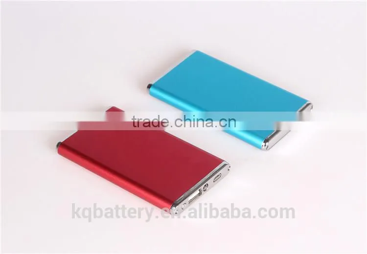 ultra-thin 4000mAh portable power bank for blackberry