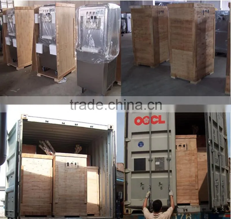 2+1 Mixed Flavors Ice Cream Vending Machine With Good Price,CE approved