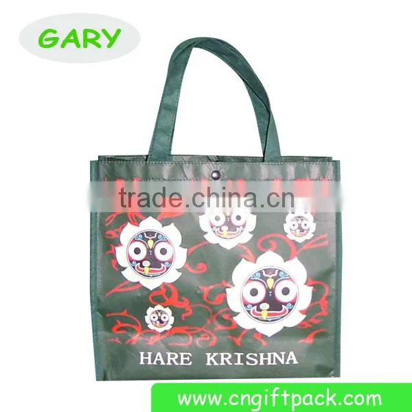 Custom PP Non Woven Full Color Printing Tote Bag Handbag