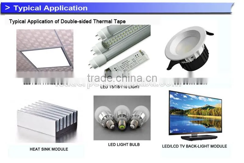 Die cutting tape for Thermal conductivity