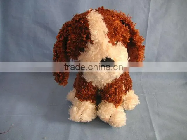 HI EN71 Barking Soft Pattern Dog Plush Toys