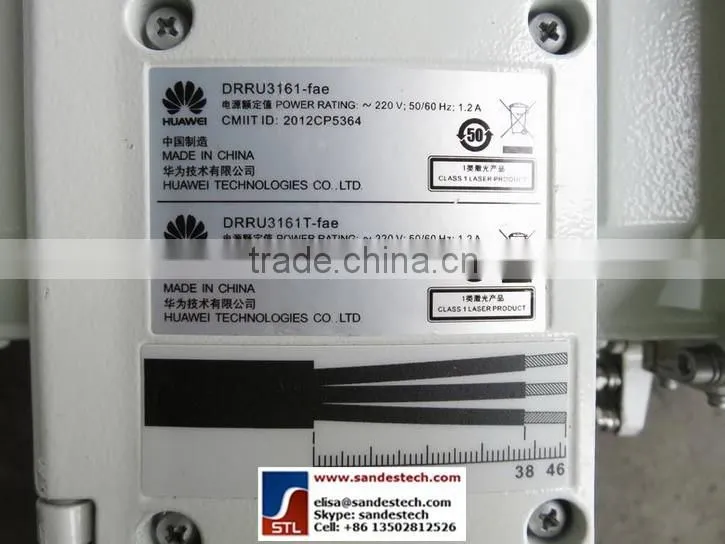 Huawei RRU3161 DRRU3161 DRRU3161T-fae RRU3161T-fae 02310MYY WD5MORUJ1XCH TDMADRRU601 for Huawei DBS3900 BBU3900