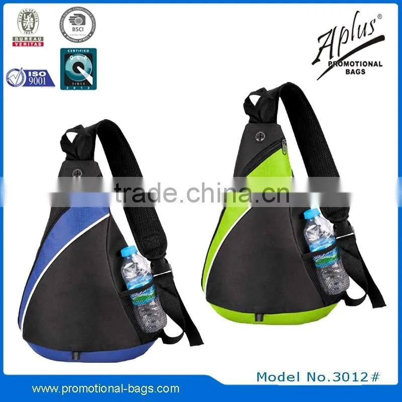 nice promotional shoulder sling bag polyester bag