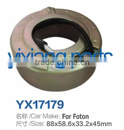Air Conditioning Cooling System 10# Steel Auto AC Compressor Electromagnetic Clutch Coil For FOTON