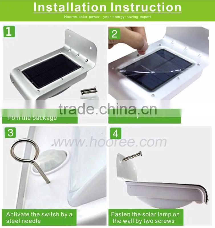 Stainless steel solar wall and fence light SL-10P