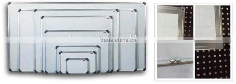 Excellent quality best price white board aluminium/ cork frame ceramic/ magnetic home school office