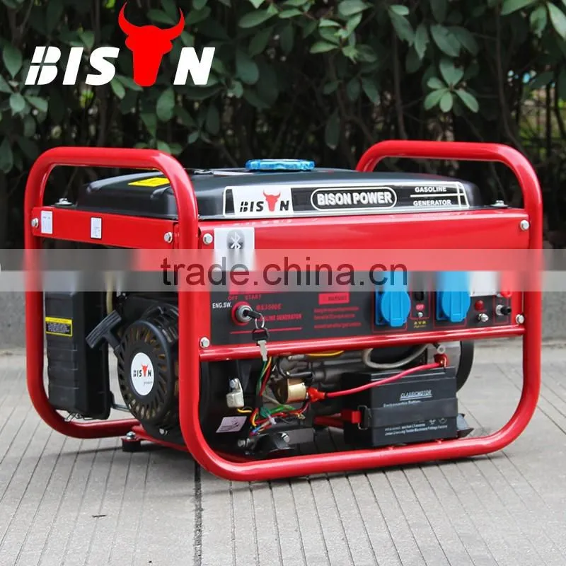BISON(CHINA) BS3500 OEM ODM portable Fireman gasoline generator by HONDA engine