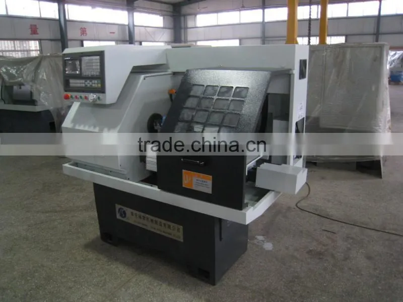 MINI CNC LATHE MACHINE WITH AUTO FEEDER SYSTEM CK0640A Model