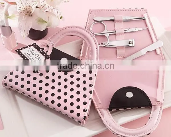 Cheetah Purse Manicure Set