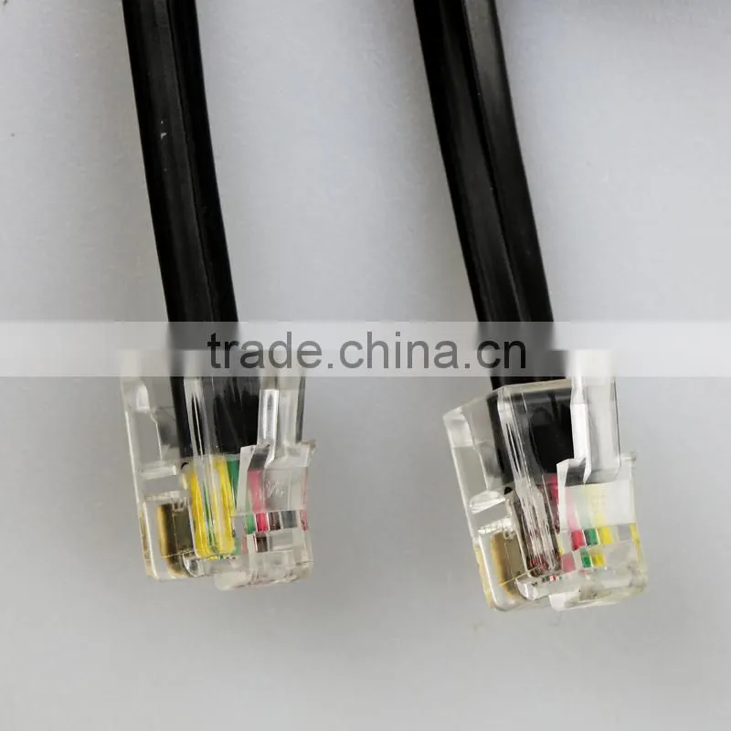 2015 Telephone Extension Cord Modular Cable 6P4C
