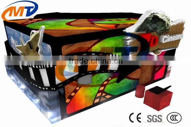 Woo!! 2014 long awaited 5d Motion simulator game machine/5D cinema including the outside cabin/box in china