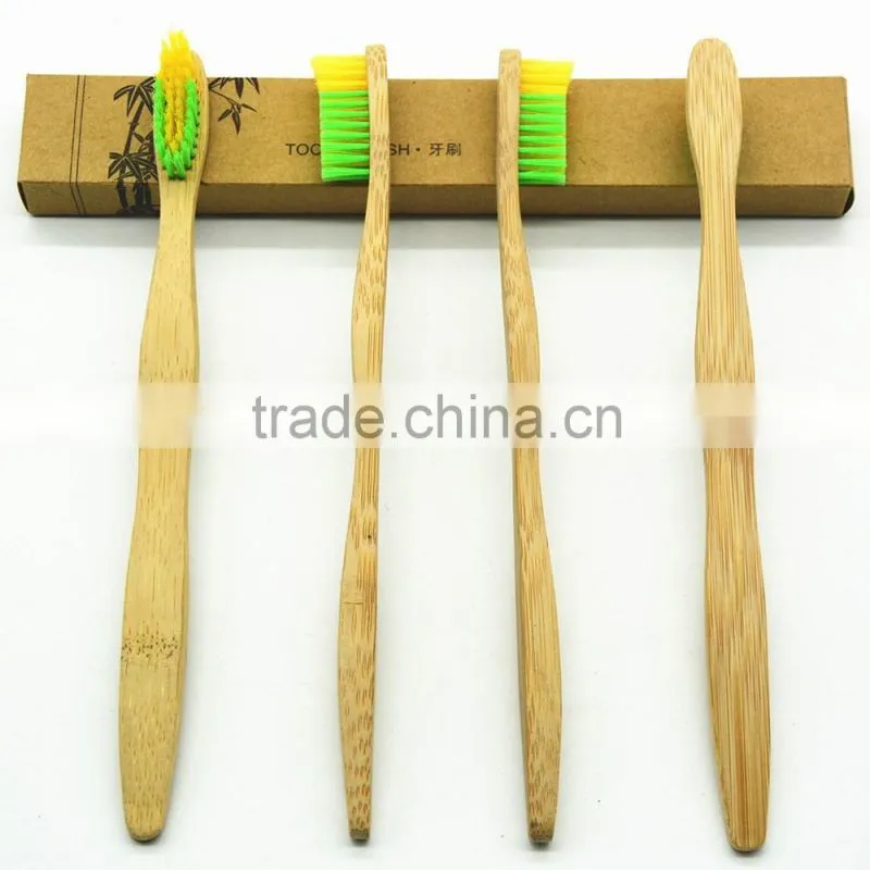 Manufacturers wholesale 2016 new bamboo toothbrushe e10 nylon brush wire Manual toothbrush