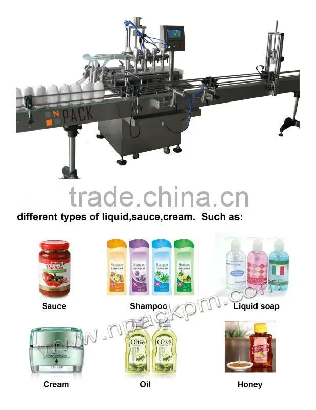 Wash clean foaming Liquid Filling Machine