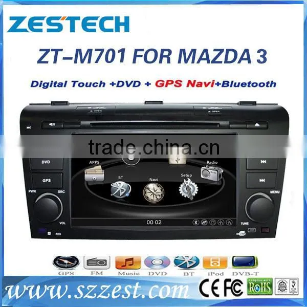 hot sale CAR ELECTRONIC car dvd for MAZDA 3 2004-2009 with factory