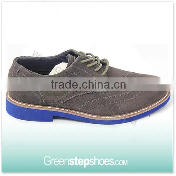 2015 Fashion Cow Suede Men Leather Shoes, Shoes Men