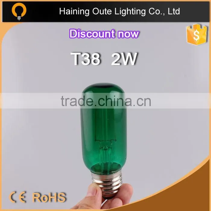 Clear glass material E27 leb g45 bulb filament bulb