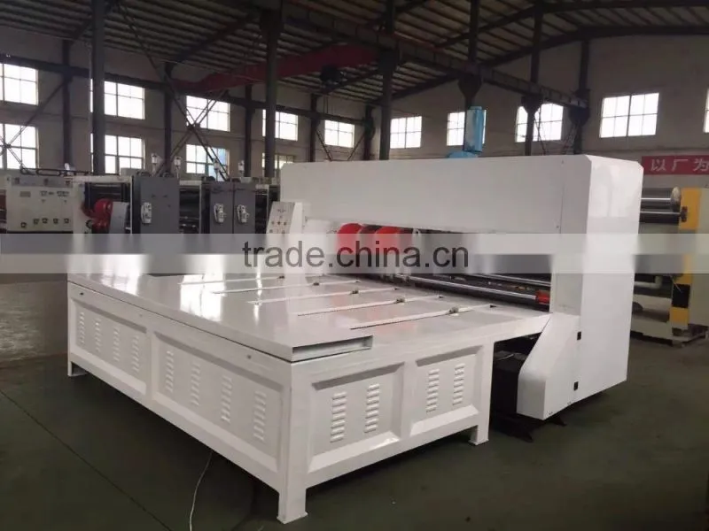 Automatic chain rotary corrugated box slotter machine