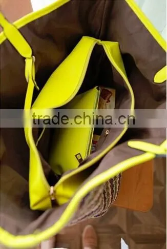 Bohemian style grass woven beach bags