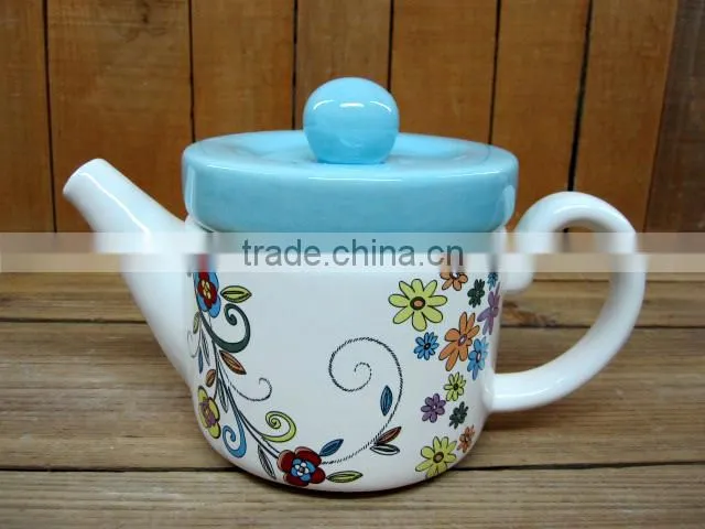 Wholesale Dream Flower Ceramic sugar bowl with creamer set