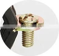 single clamps M6 with rubber