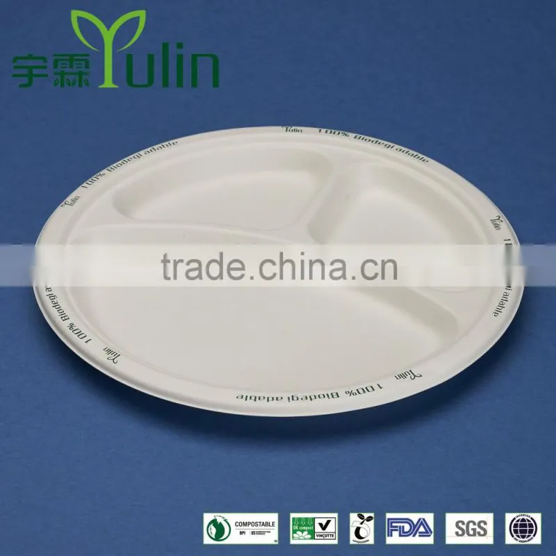 Christmas dinner paper tableware