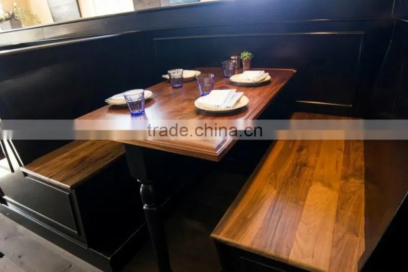 Wooden moder restaurant tables and chairs YR7015