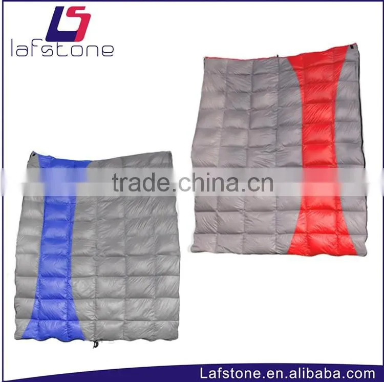 Duck down camping sleeping bag