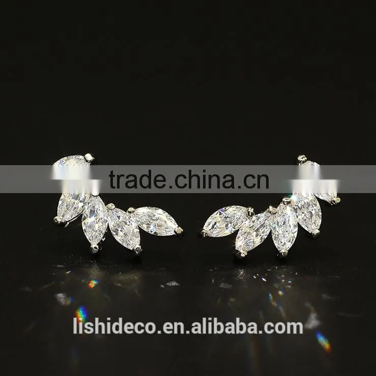 New Design Fashion 925 Sterling Silver Jewelry Earrings For Wholesale