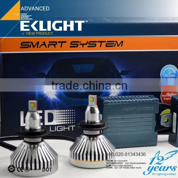 EKLIGHT 3800LM D1S D2S D3S D4S H1 H3 H7 H15 H16 5202 9005 9006 h4 led headlight