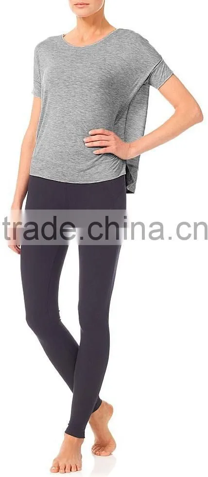 Ramax Custom Women Sport Oversized Short Sleeve T Shirt For Yoga Top