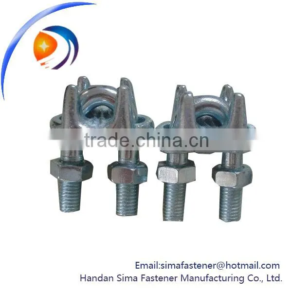 Guy clip/wire rope clamp/cable clamp/transmission line fitting