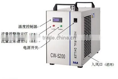 CW5200 water filter system for 100w 150w laser tube