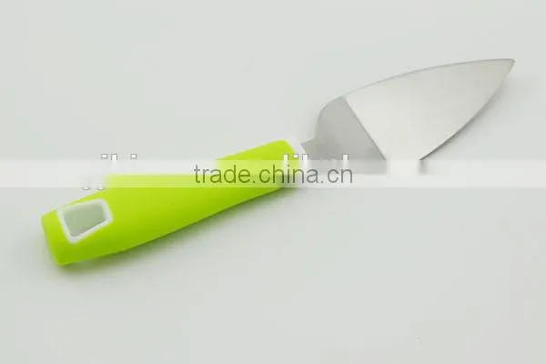 Plastic handle cake tools pancake turner like a leaf