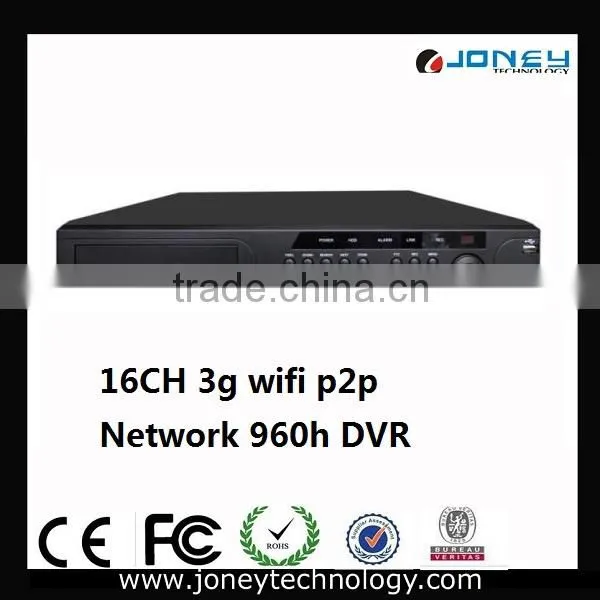 16channel H 264 standalone dvr HDD*4,Up to 12TB