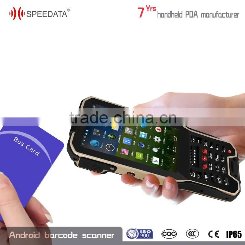 Wireless Android4.4.2 handheld 1D barcode scanner online IoT teminal with 8GB ROM