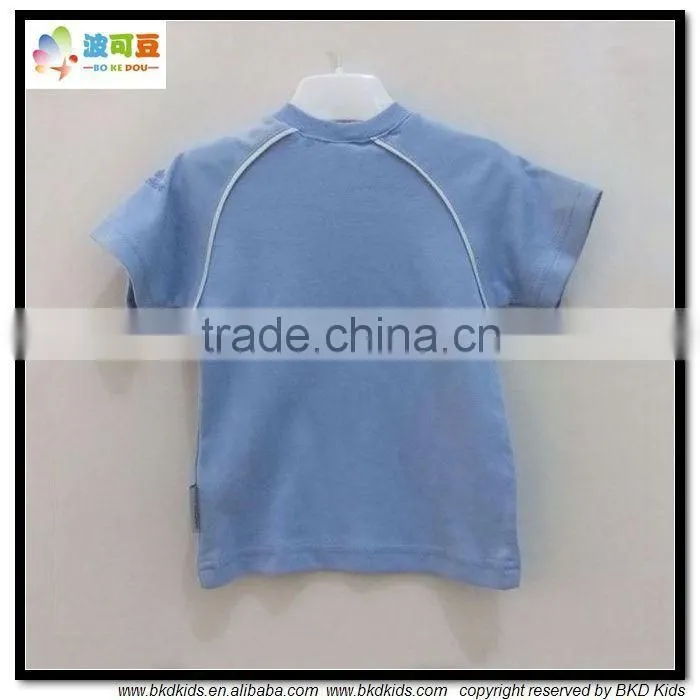 BKD plain cotton baby 3D printing t-shirts