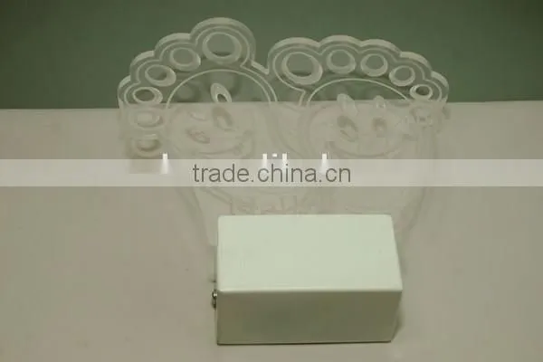 New arrival fashionable personalized lovely shape acrylic light cheaper price